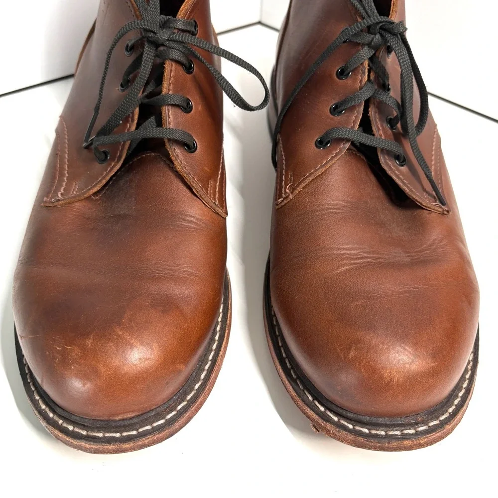 P.W.‎ Minor Men's Brown Leather Ankle Boot in Size 8
